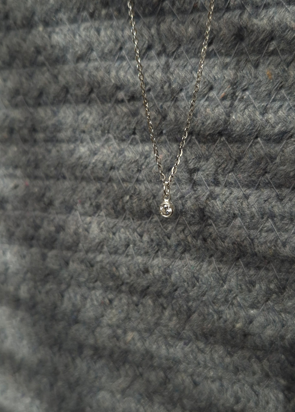 Tiny Crystal Necklace
