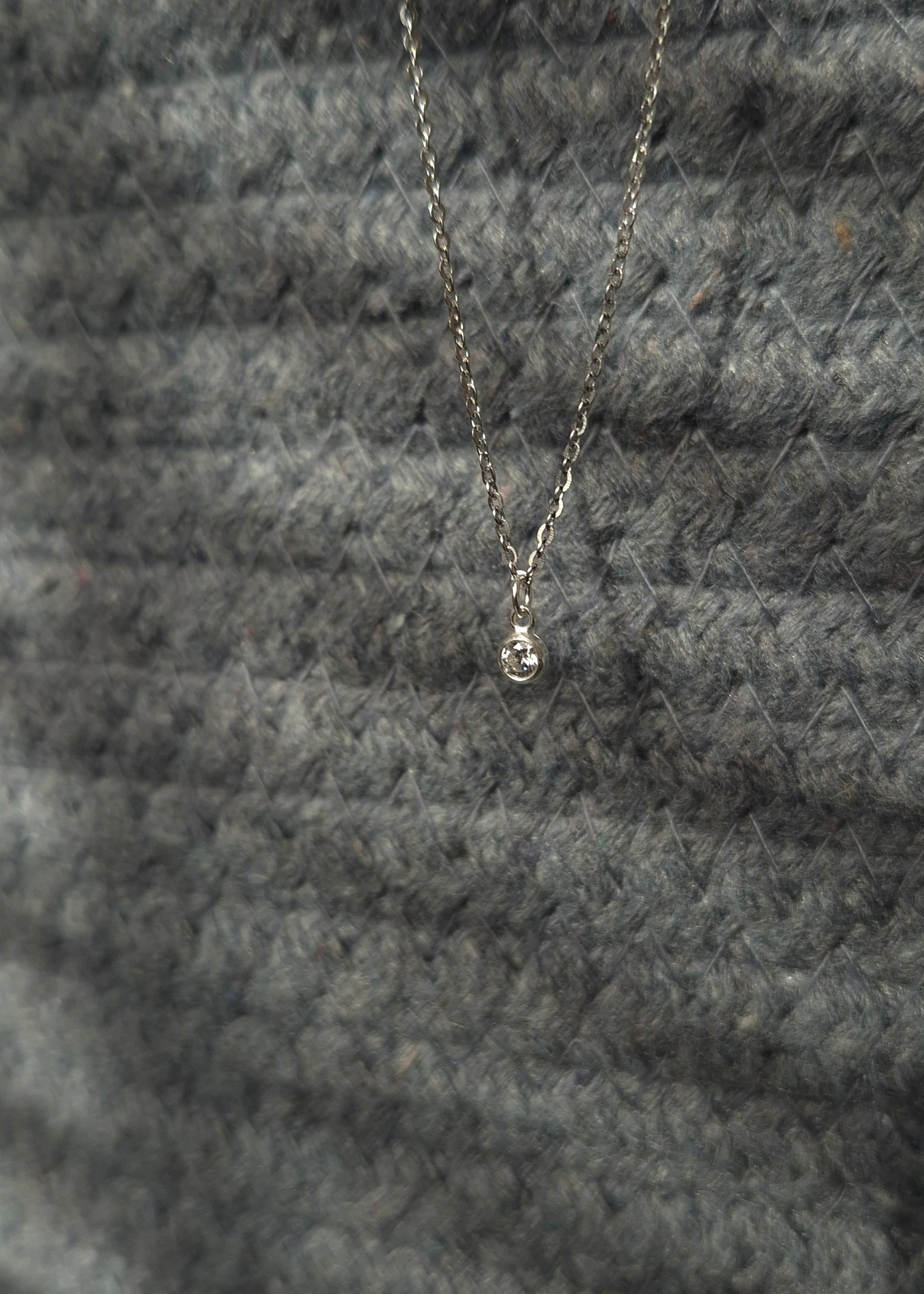 Tiny Crystal Necklace