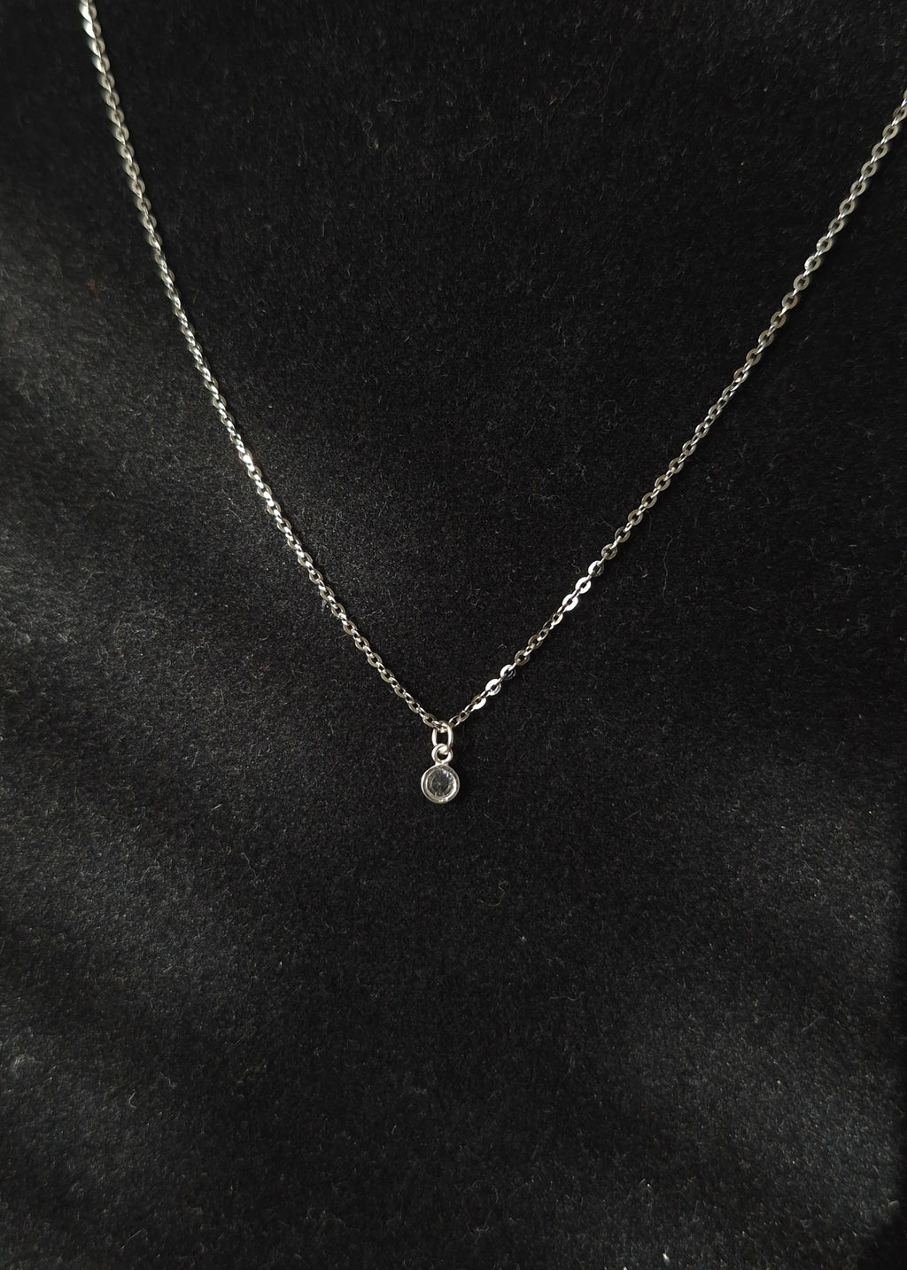 Tiny Crystal Necklace